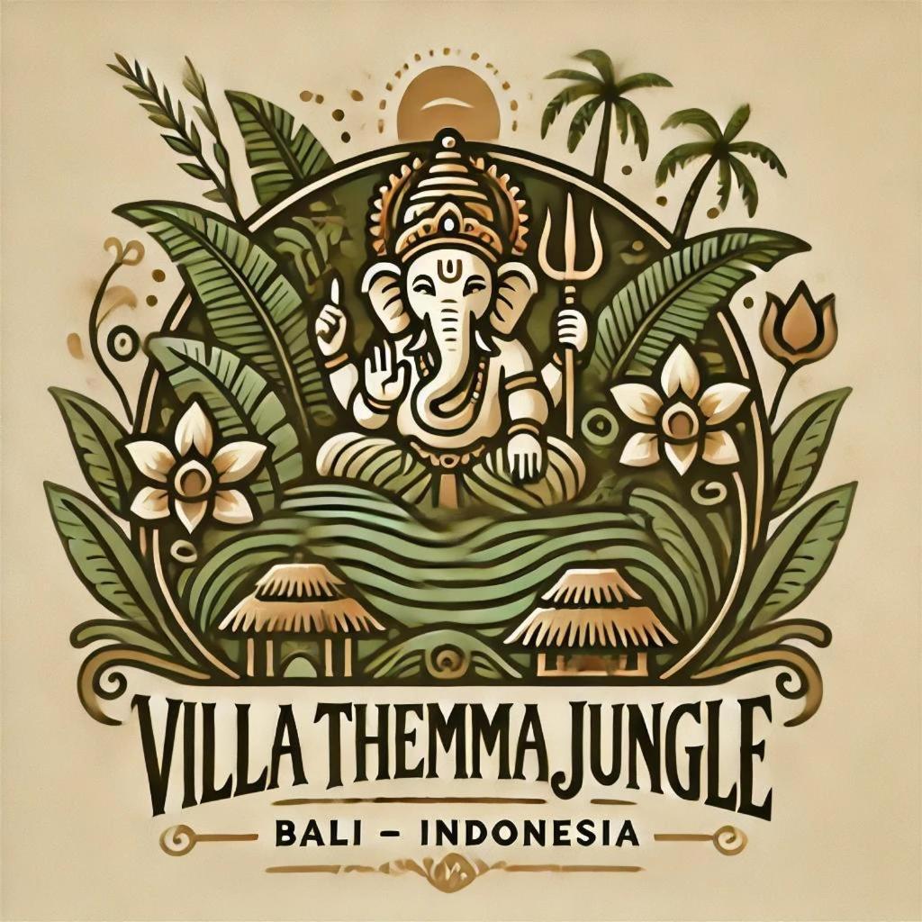 Villa Themma Jungle - Sumptuous 3Br Luxury Villa With Majestic Jungle View North Of Ubud Екстер'єр фото