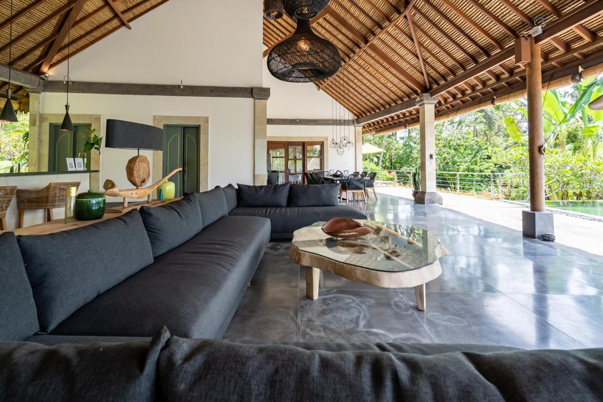 Villa Themma Jungle - Sumptuous 3Br Luxury Villa With Majestic Jungle View North Of Ubud Екстер'єр фото