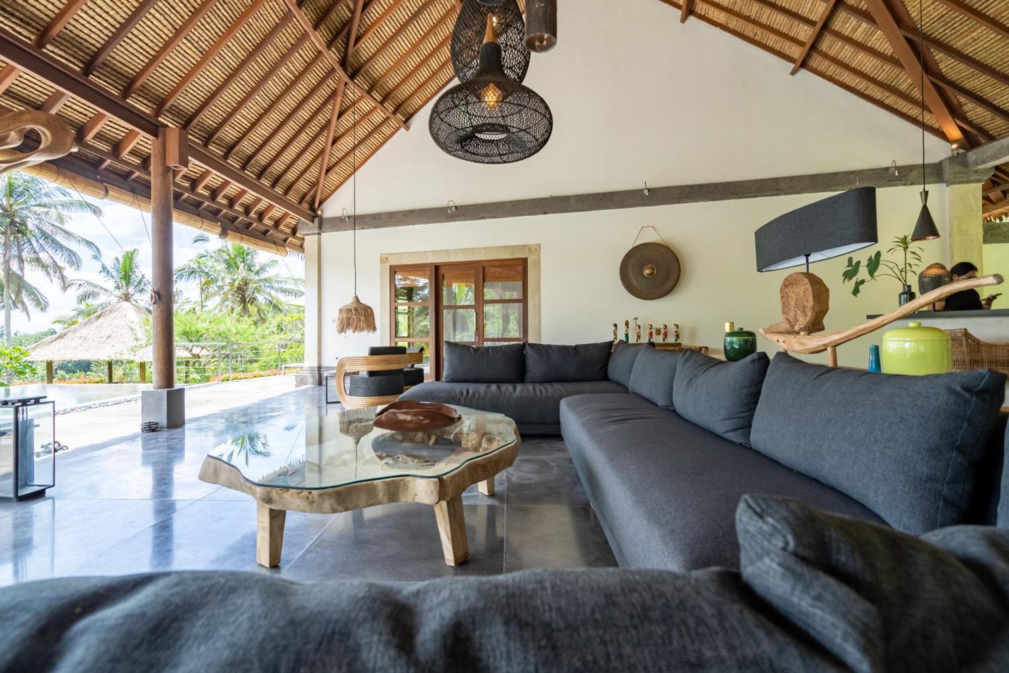 Villa Themma Jungle - Sumptuous 3Br Luxury Villa With Majestic Jungle View North Of Ubud Екстер'єр фото